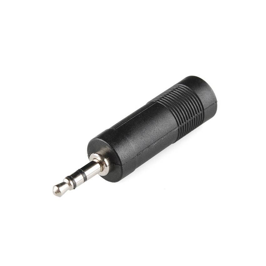 6.3mm Female to 3.5mm Stereo Male Audio Adapter