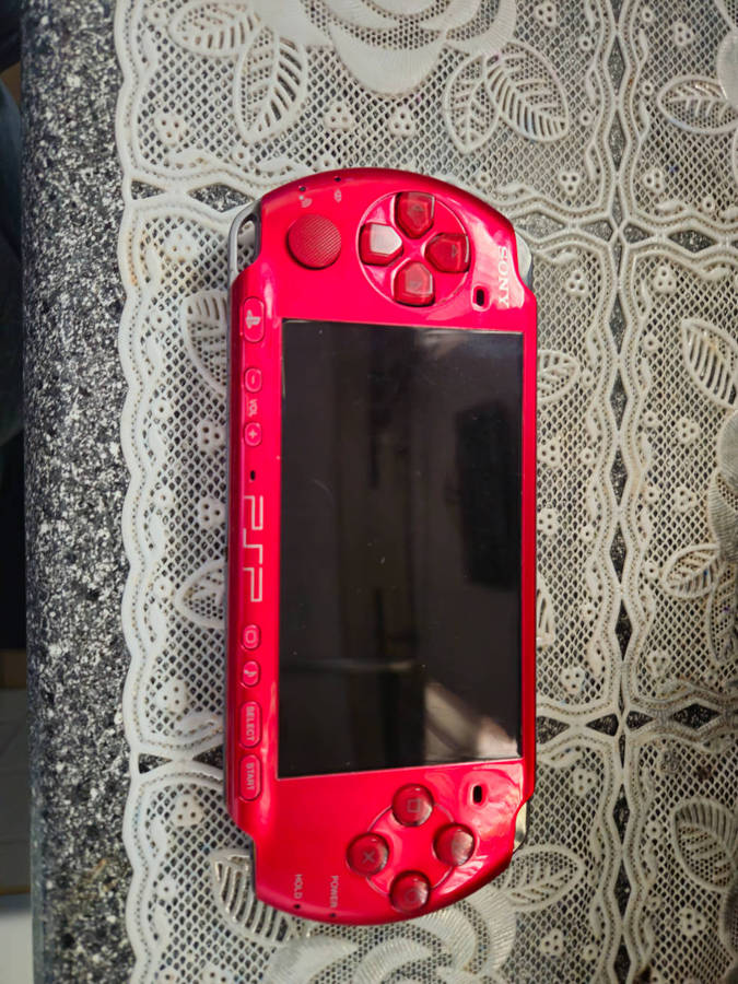 PlayStation Portable (PSP)  Radiant Red PSP 3004 Model Pre-Owned