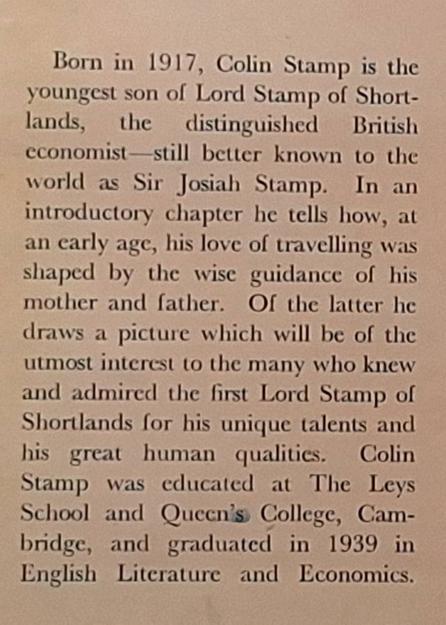 Abroad on Sunday Morning by Colin Stamp Hardcover