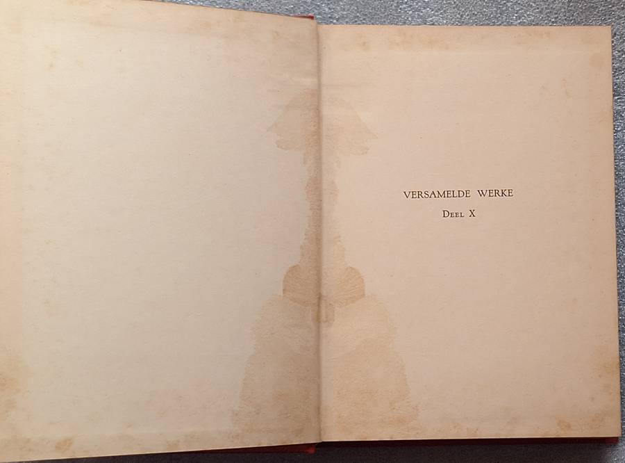 Versamelde Werke van C J Langenhoven Deel X Hardeband 1937