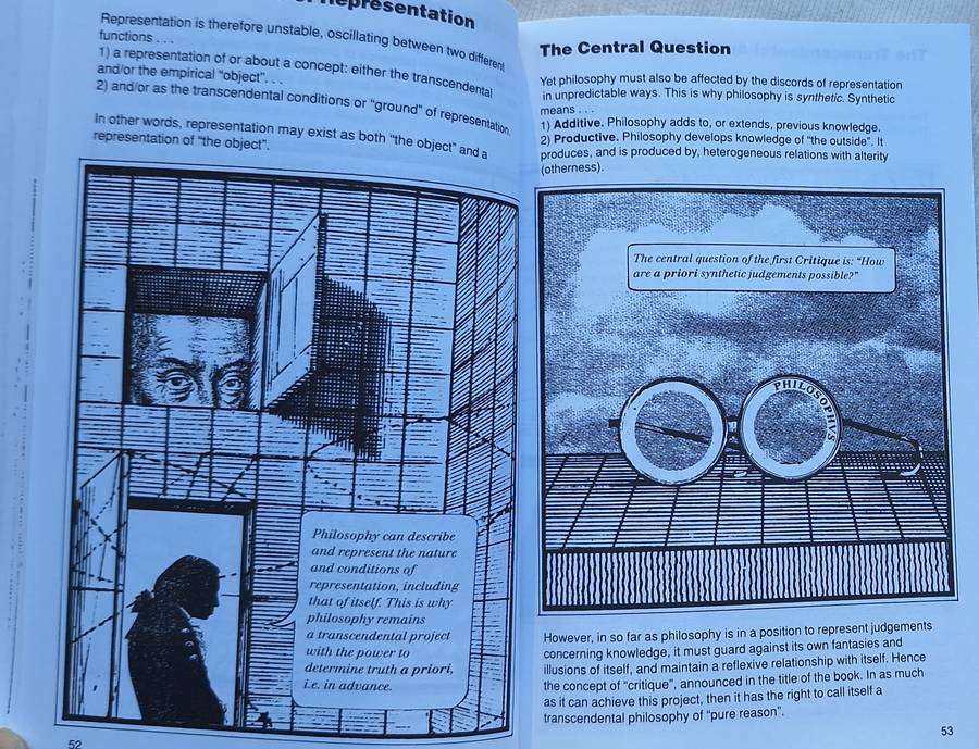 Introducing Kant by Christopher Kul-Want (Text) and Andrzej Klimowski (Illustrations) Paperback
