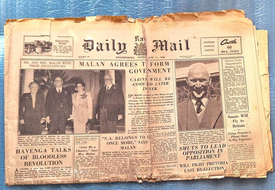 Rand Daily Mail Wednesday 2 1948