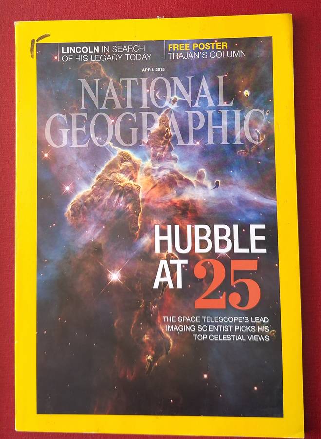 National Geographic April 2015 Hubble at 25