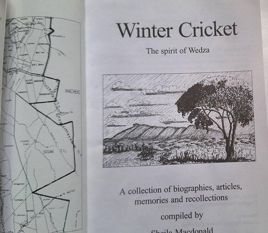 Winter Cricket: The spirit of Wedza Compiled by Shiela Macdonald Paperback