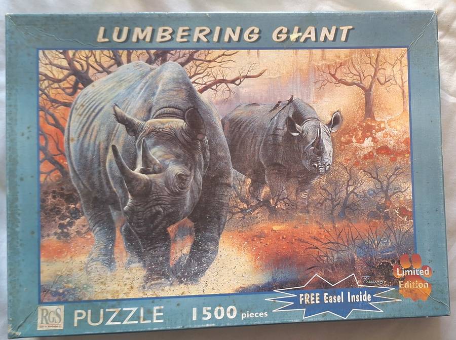 RGS 1500 Piece Puzzle Lumbering Giant Code: 9447