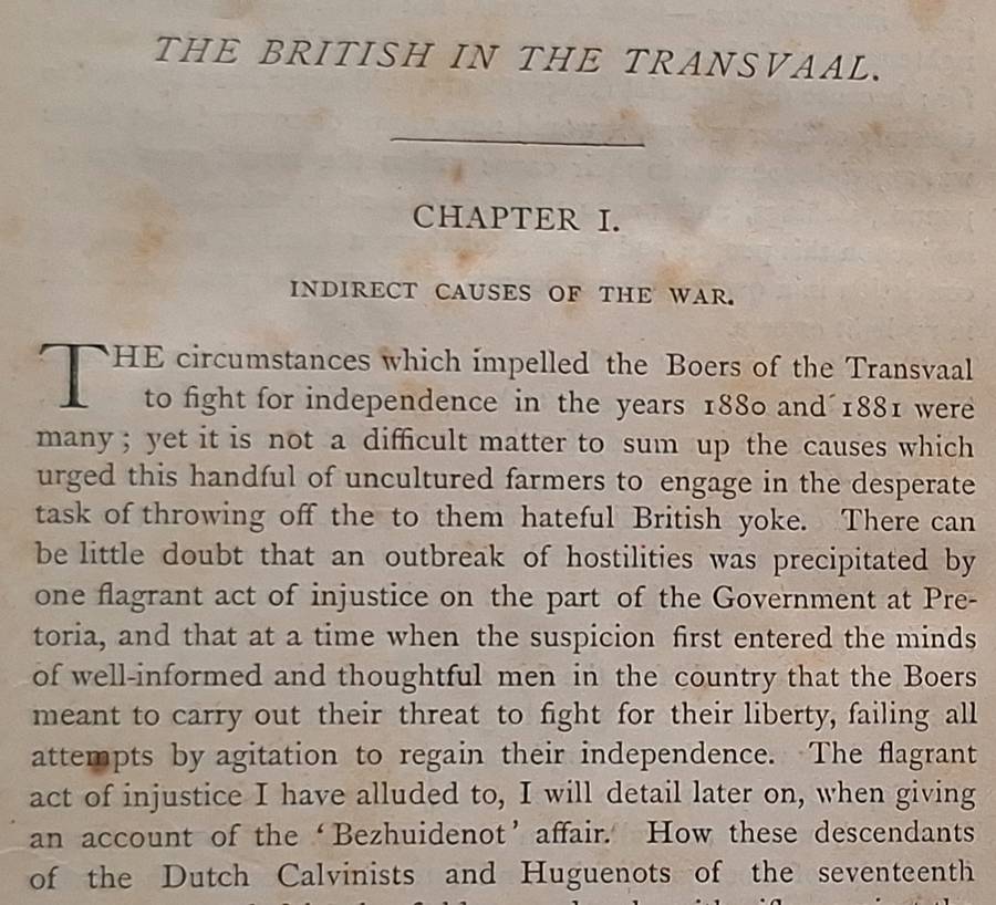 A Narrative of the Boer War by Thomas Carter Hardcover