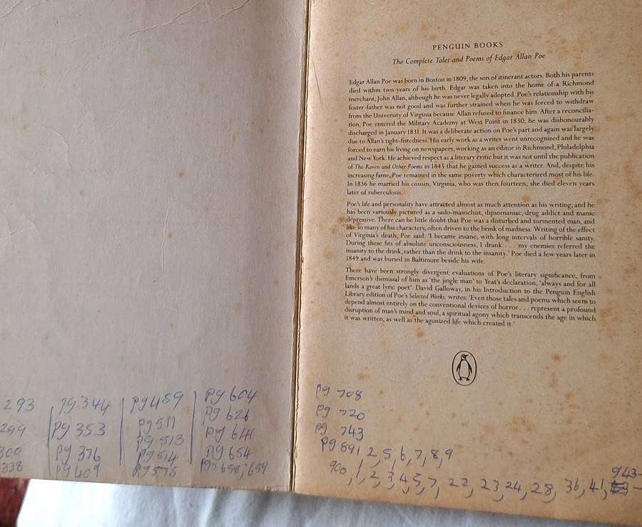 The Complete Tales and Poems of Edgar Allan Poe Paperback