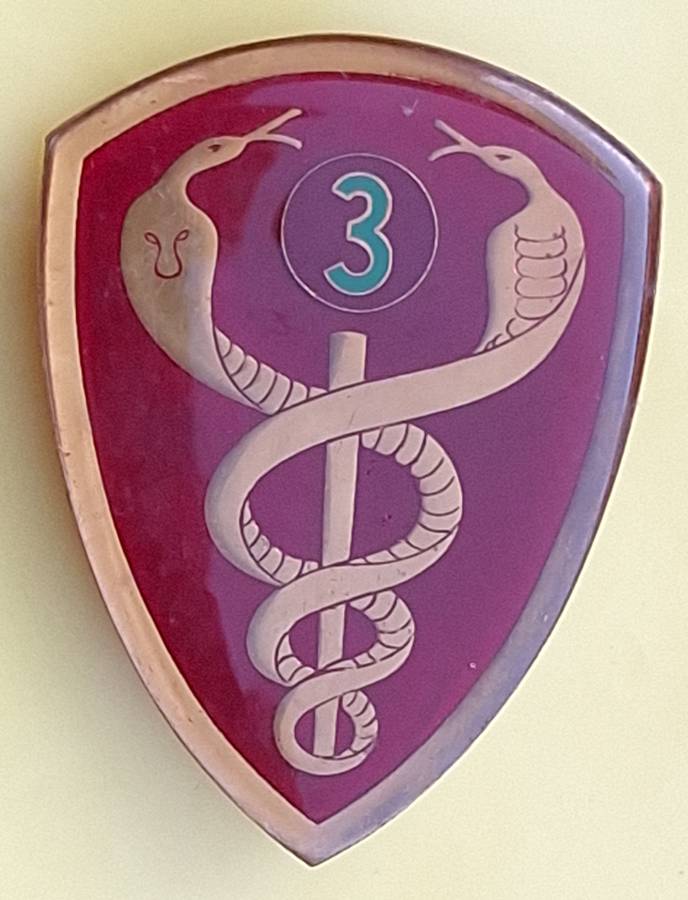 SADF 3 Field Ambulance Metal Flash