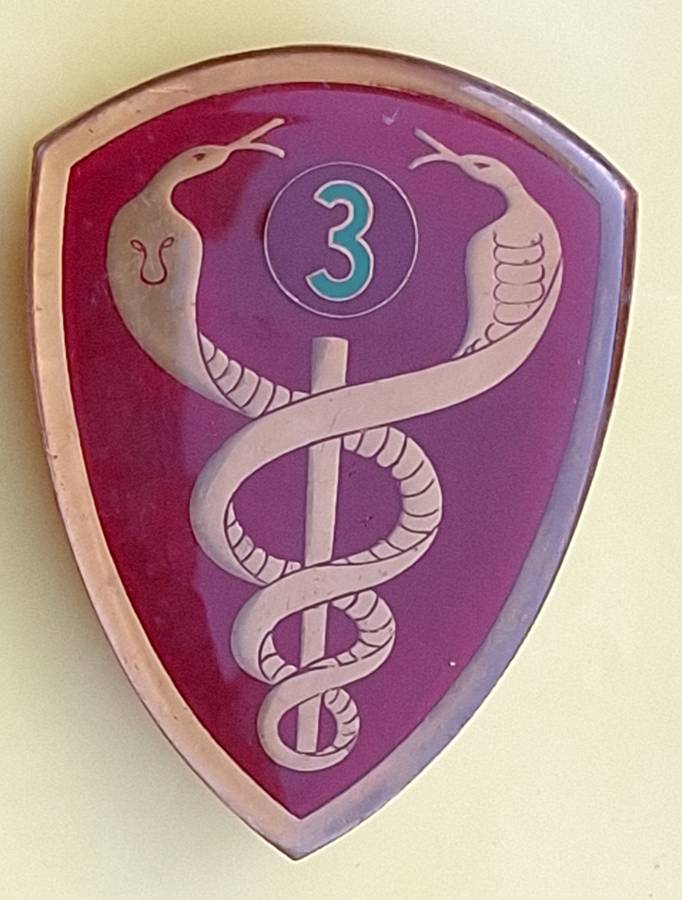 SADF 3 Field Ambulance Metal Flash