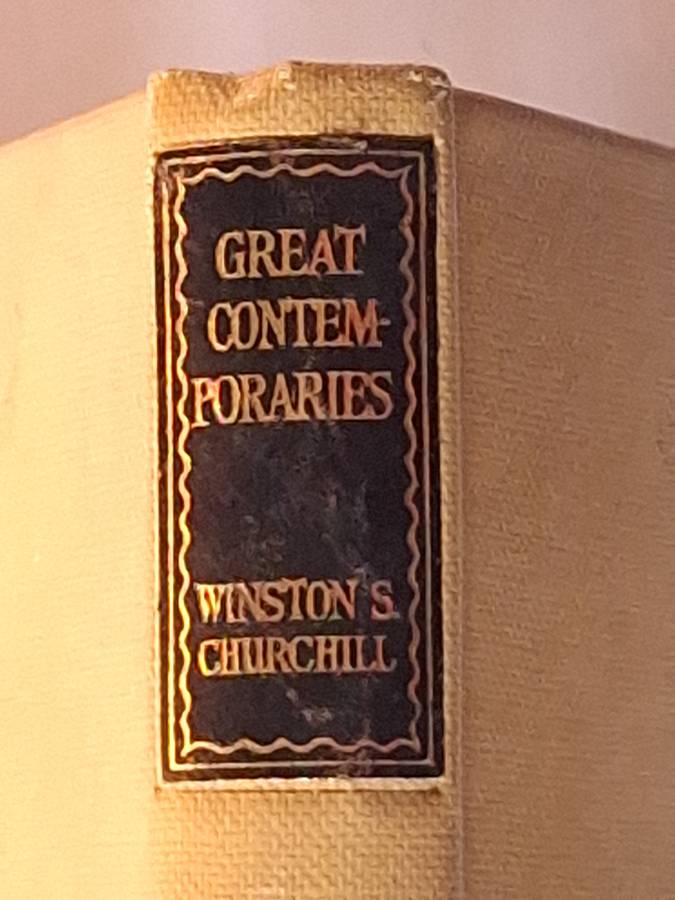 Great Contemporaries by Winston S Churchill Hardcover