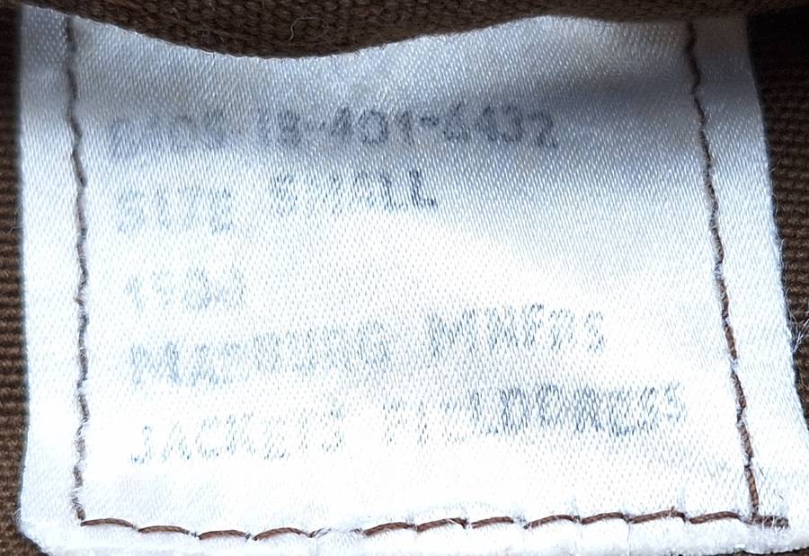 SADF Small Field Dress Jacket Marburg Manufacturers 1984