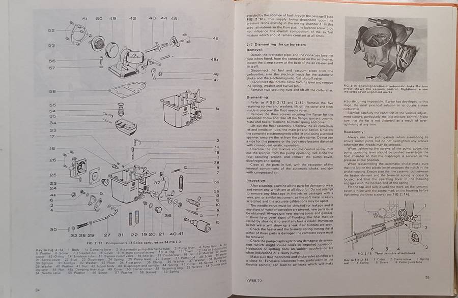 Autobooks Beetle 1968-77 Owners Workshop Manual OWM 760 Hardcover