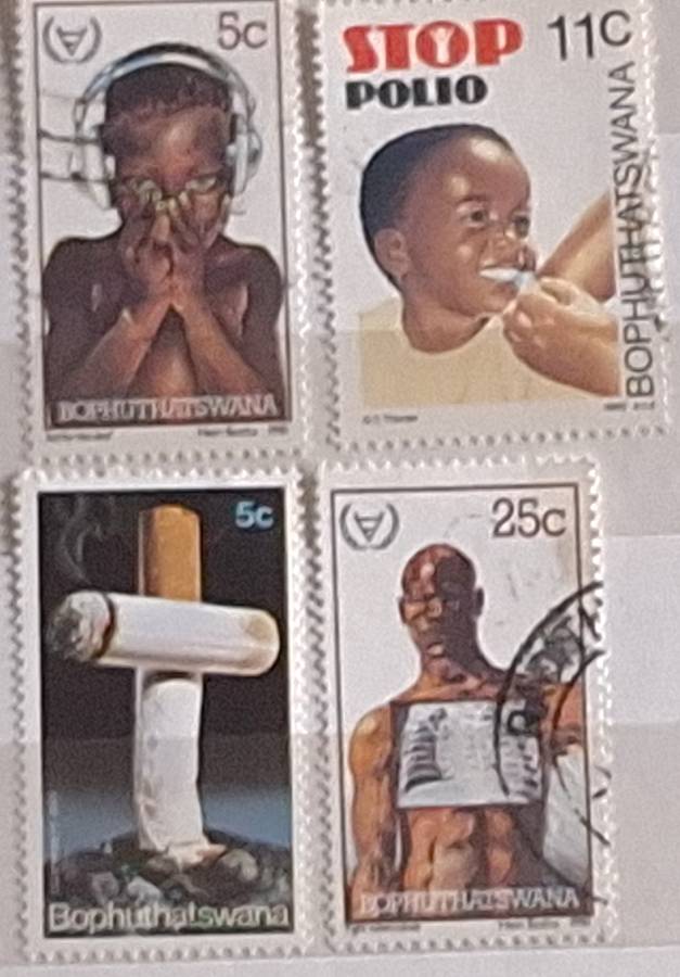 Bophuthatswana Mixed Lot of 4 Used stamps