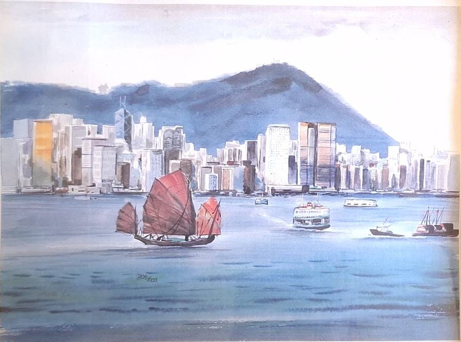 Framed Print by Thomas Lo of Hong Kong Scene