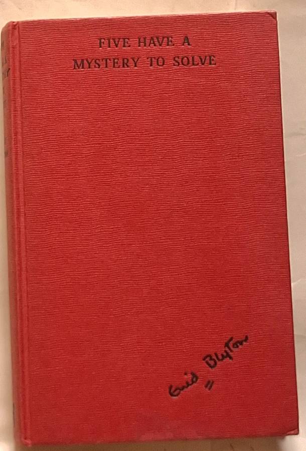 Five Have a Mystery to Solve by Enid Blyton Hardcover 1965 2nd Impression