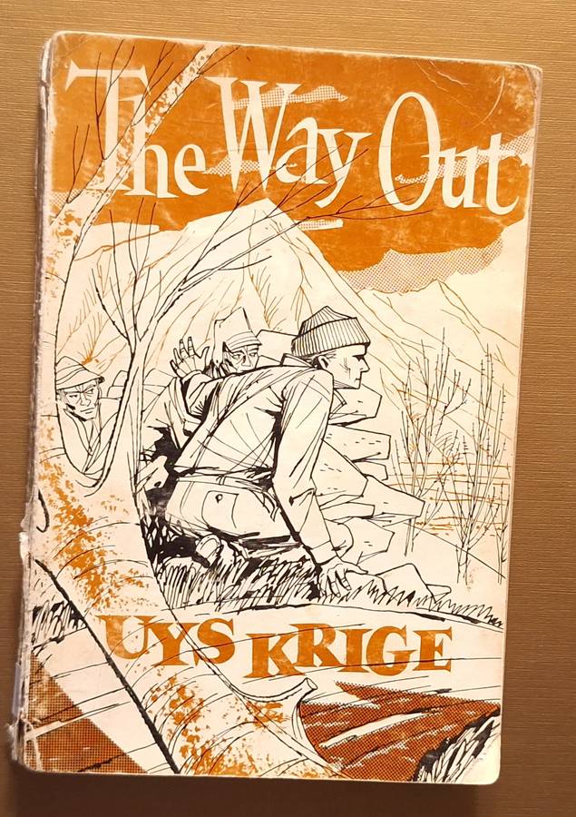 The Way Out by Uys Krige Paperback Revised Edition 1966 Reprint Vincenzo Petrella signature