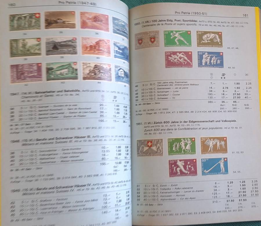 Neu Zumstein Schweiz Liechtenstein 1986/87 Stamp Catalogue Paperback