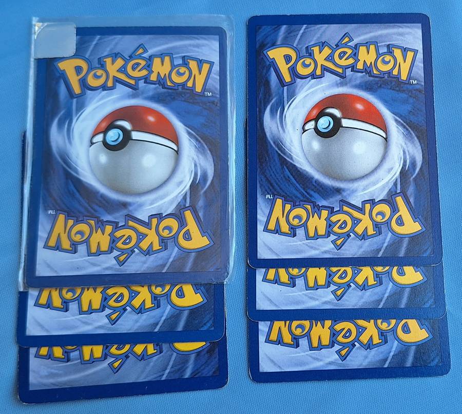 Pokémon 6 Energy cards