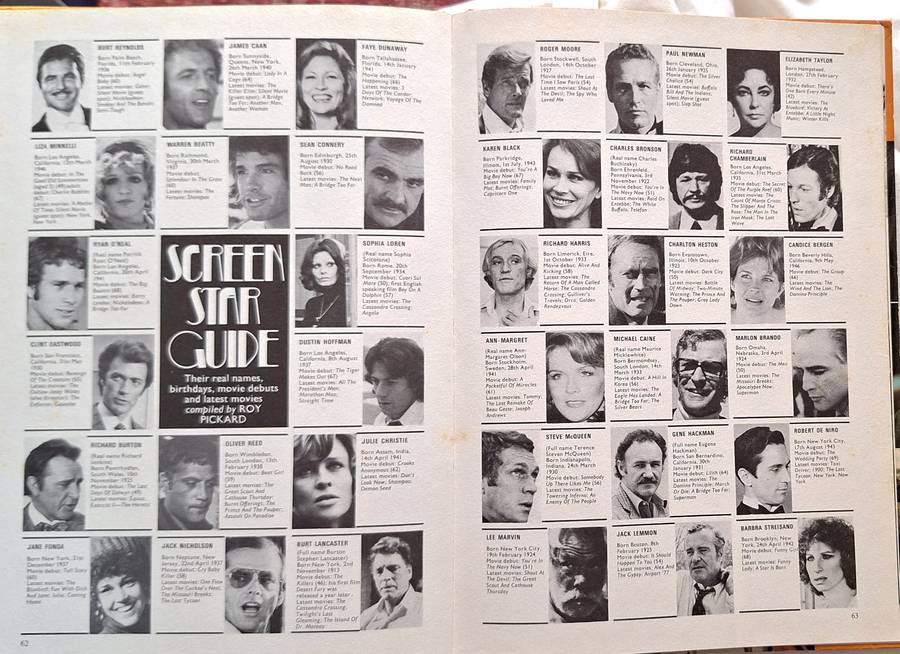 Photoplay 1978 Film Year Book Hardcover