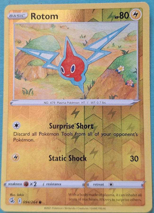 Pokemon 2021 094/264 Rotom Reverse Holo