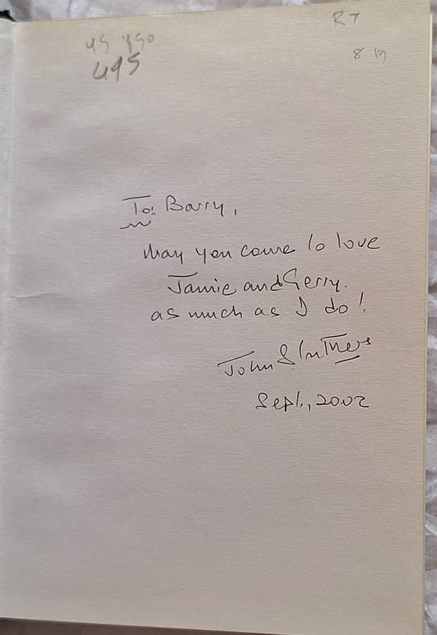 A Boy and an Elephant by John Struthers Hardcover 1998 Inscribed and Signed by Author