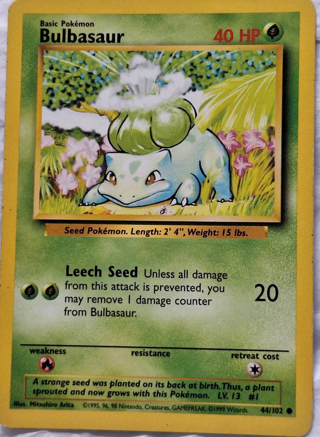 Pokemon 44/102 Bulbasaur