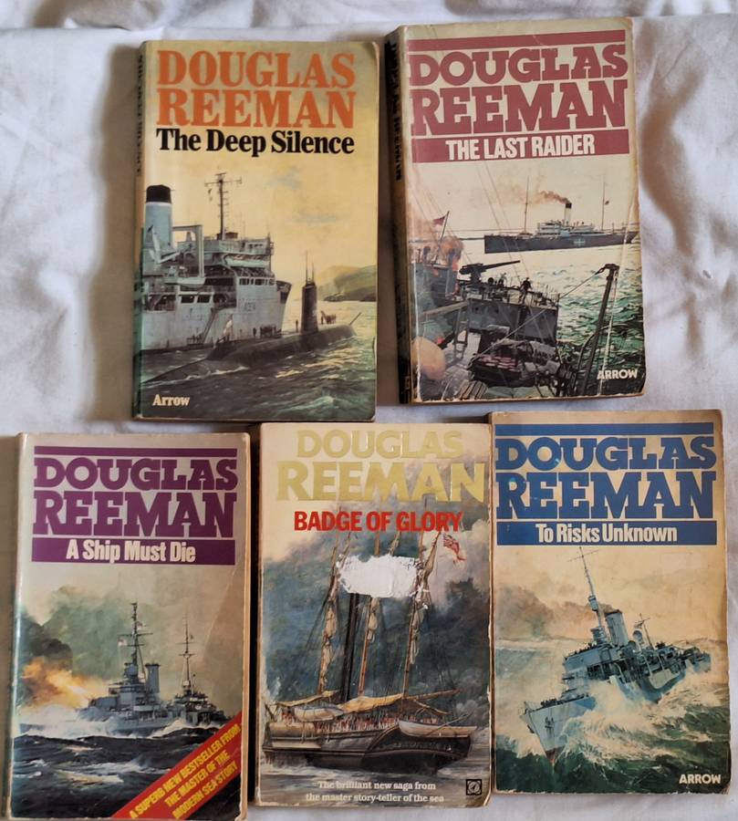 5 Paperbacks by Douglas Reeman