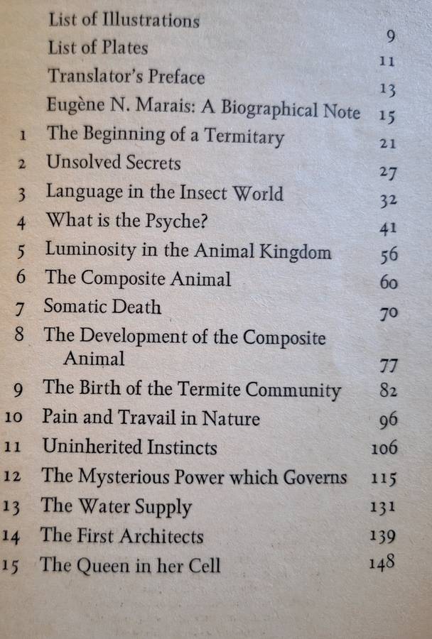 The Soul of the White Ant by Eugene Marais Paperback