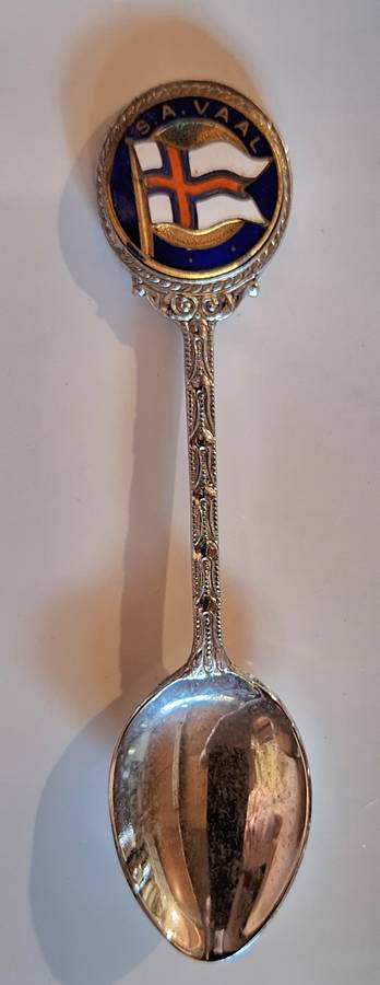 Vintage Union Castle Line S.A. Vaal Teaspoon