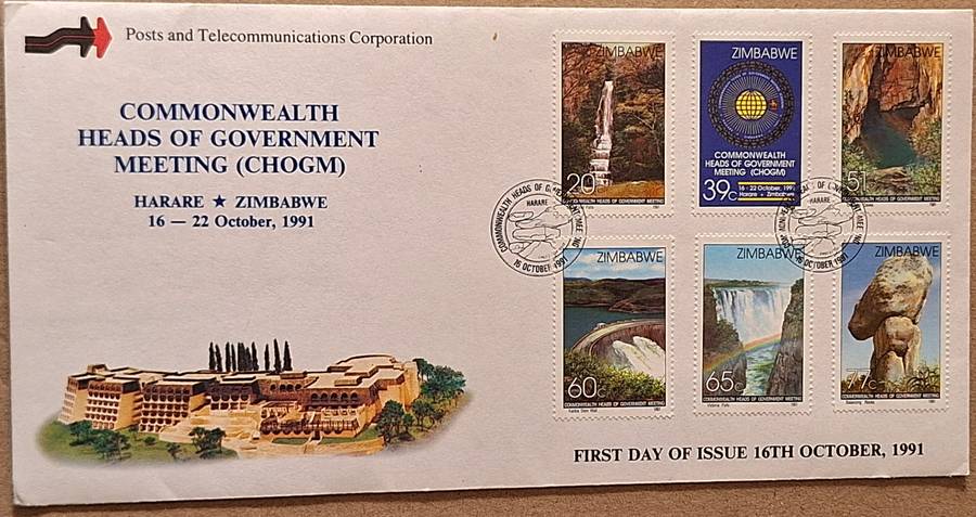 Zimbabwe 1991 Commonwealth Heads of Government Meeting FDC