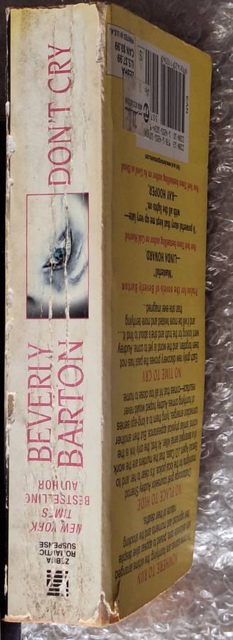 Don't Cry by Beverly Barton Paperback