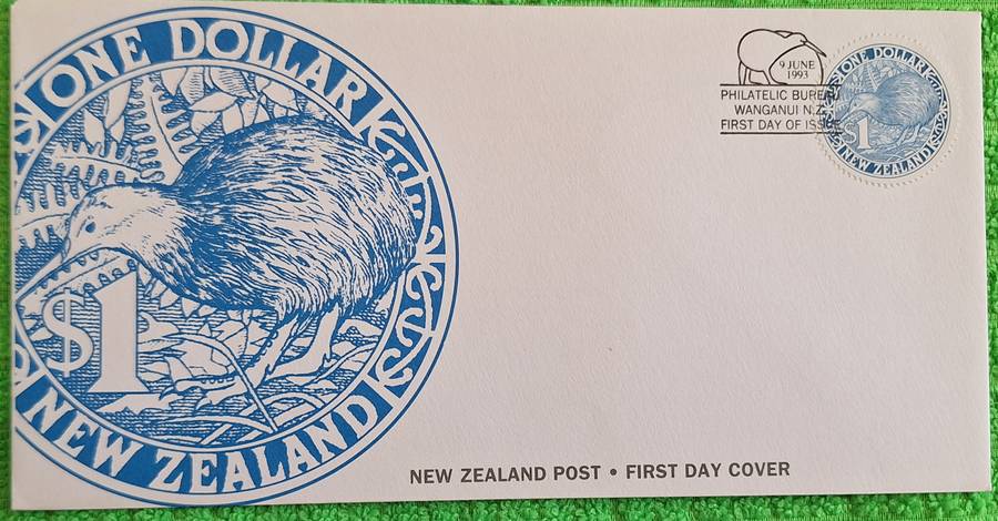 New Zealand 1993 Round Kiwi FDC