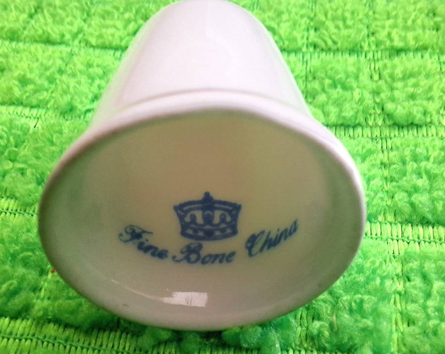 Thimble Fine Bone China English Reformed Church Begijnhof Amsterdam