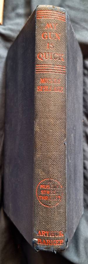 My Gun is Quick by Mickey Spillane Hardcover 1953  Fifth Impression