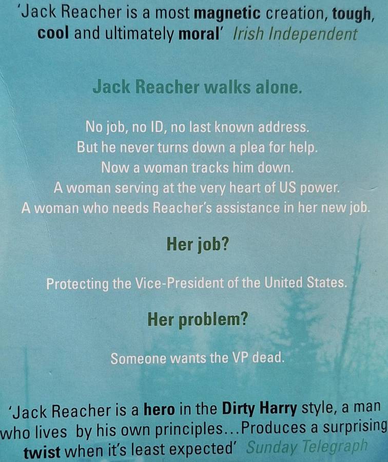 Without Fail: A Jack Reacher Thriller by Lee Child Paperback
