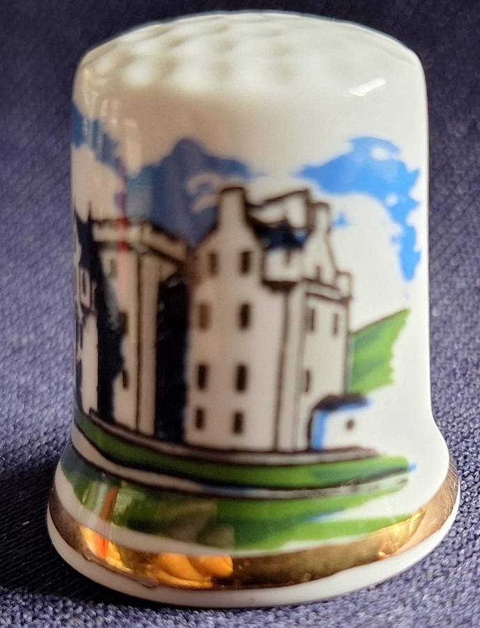 Thimble Luckenbooth Bone China Blair Castle