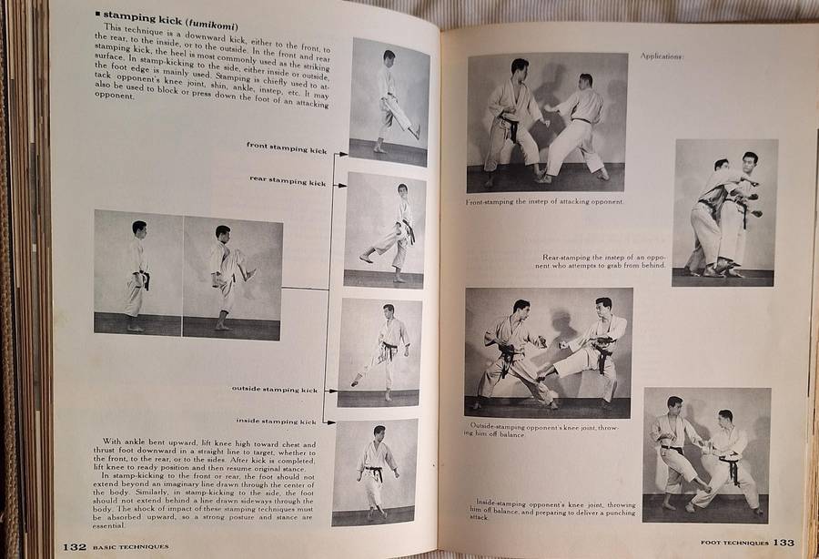 Karate: The Art of Empty Hand Fighting by Hidetaka Nishiyama, Richard C Brown Hardcover 1961 6th Pri
