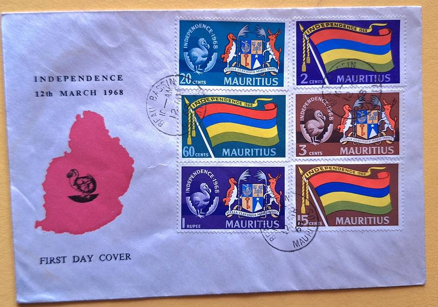 Mauritius 1968 Independence FDC