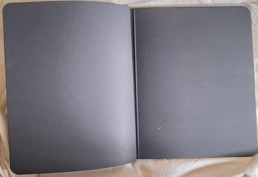 Vintage Unused Album with 19 Black Pages