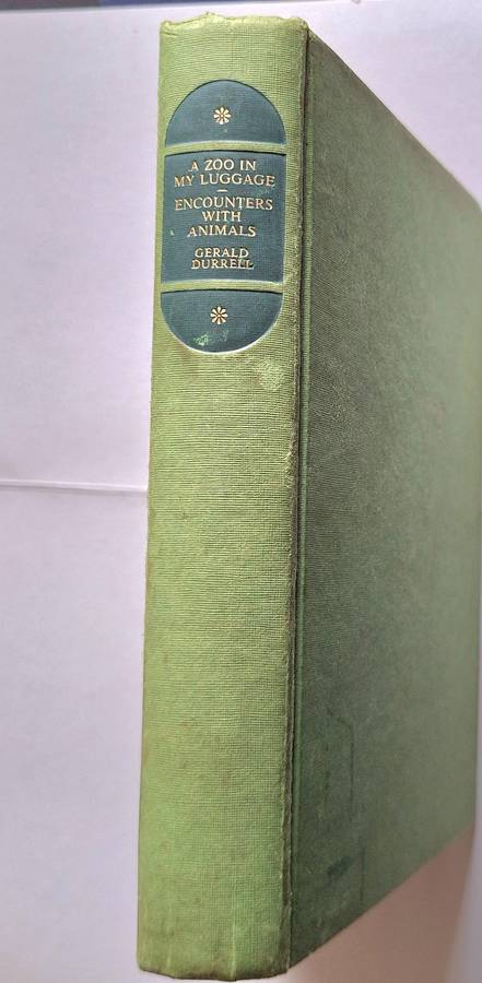 A Zoo in my Luggage and Encounters with Animals by Gerald Durrell Hardcover 1962
