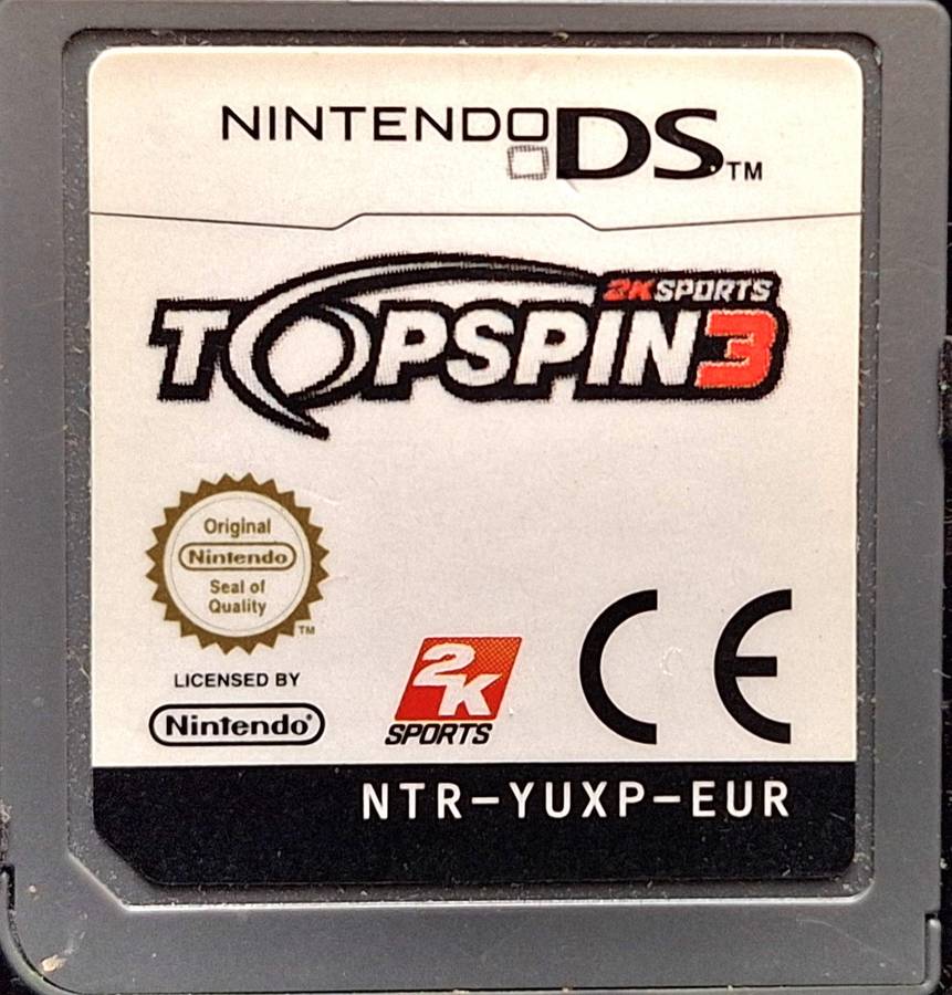 Nintendo DS Topspin 3 2K Sports NTR-YUXP-EUR Without Game Cover