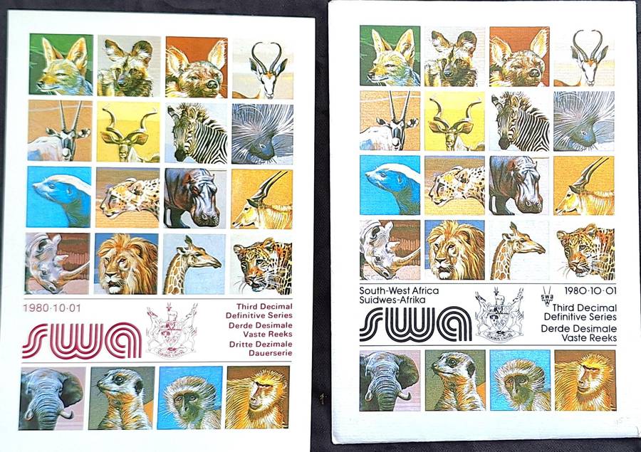 South West Africa 1980 3rd Decimal Definitive Series Animals FDC 30 in Envelope