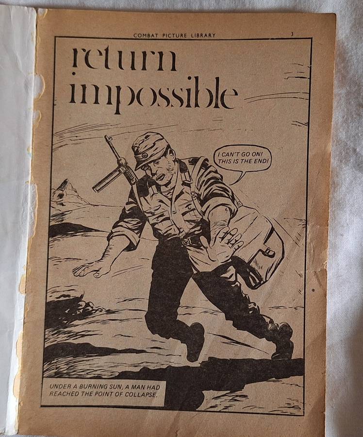 Combat Picture Library No. 711 Return Impossible