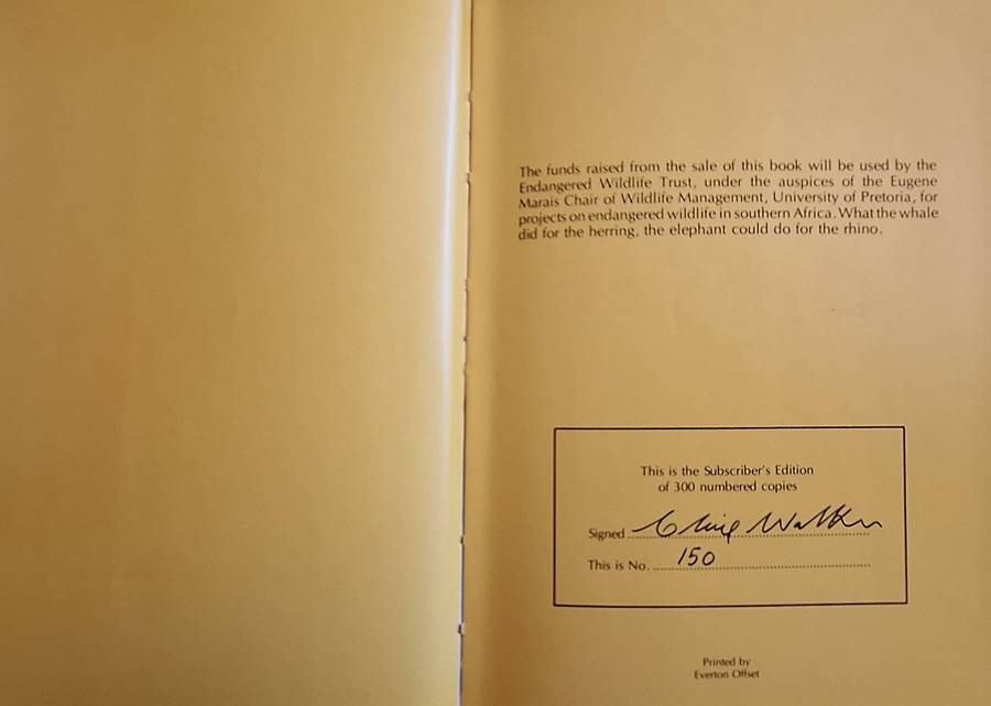 The Ring Fence Comp. by Clive Walker Numbered Copy 150/300 SIGNED