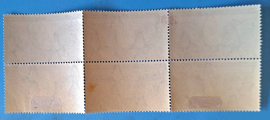 South Africa 1949 Inauguration of Voortrekker Monument  Unused Hinged Block of 6 1 1/2d Stamps