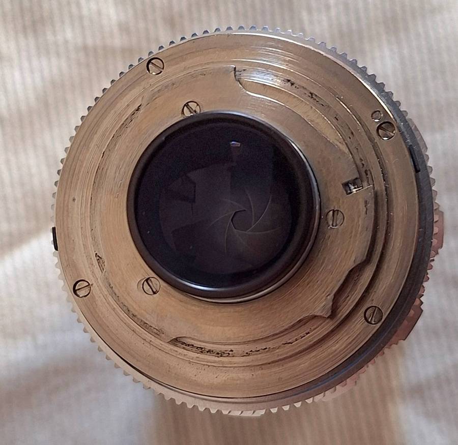 Voigtlander Super-Dynarex 1:4/135 Lens in Case