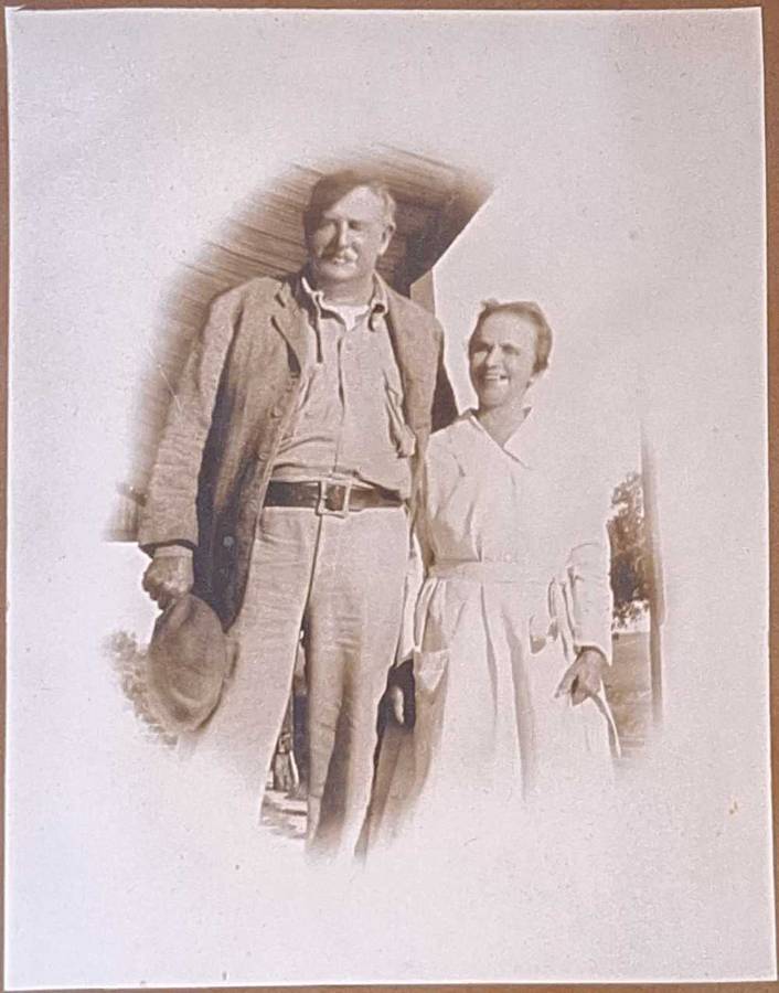 Vintage Photograph on Mounting Board by J L van der Walt Photographer Humansdorp