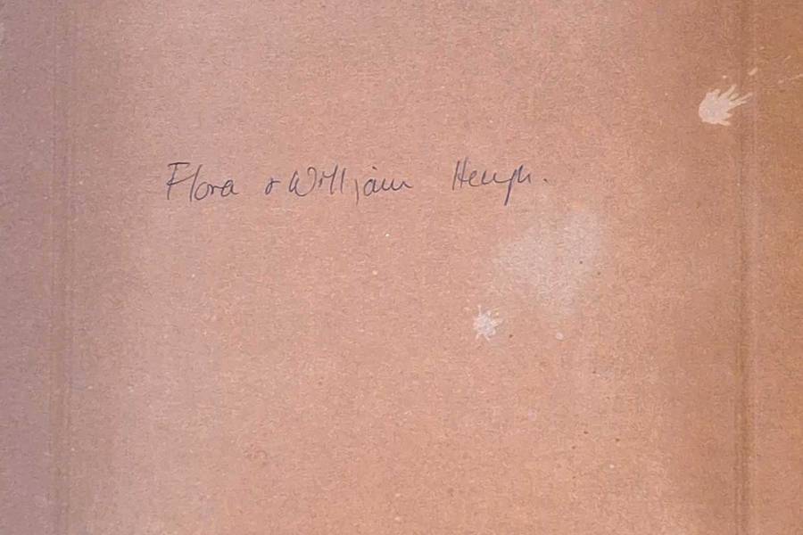 Vintage Photograph on Mounting Board by J L van der Walt Photographer Humansdorp