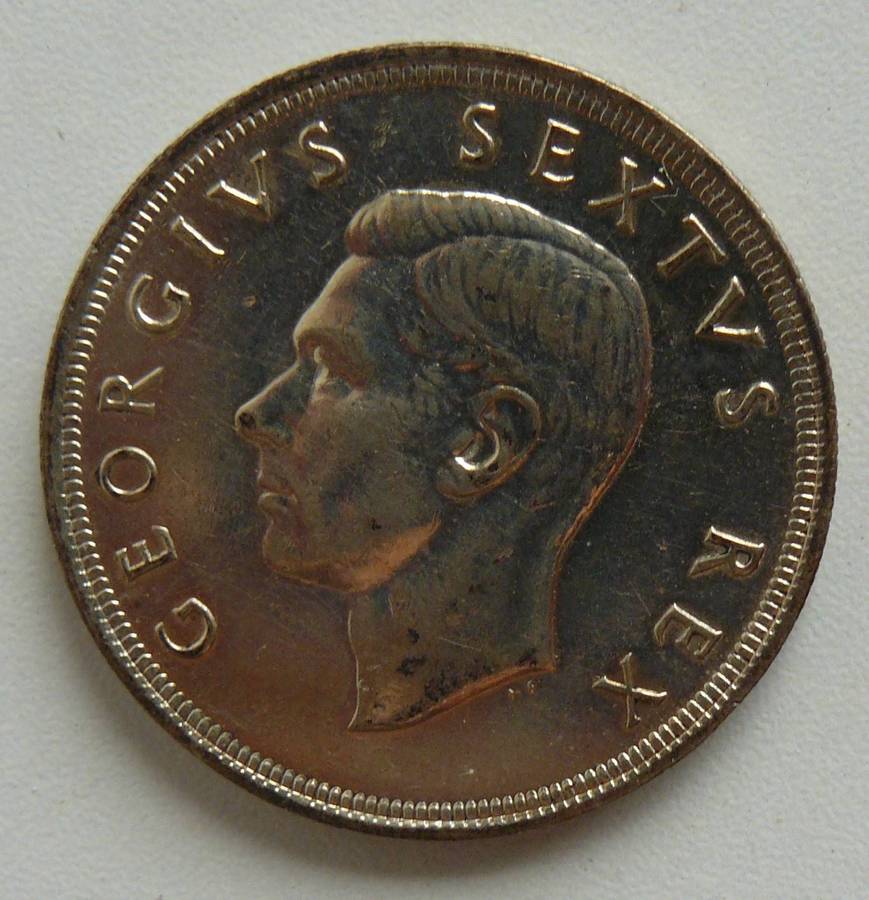 1951 5 SHILLING AS PER IMAGE .5 SILVER