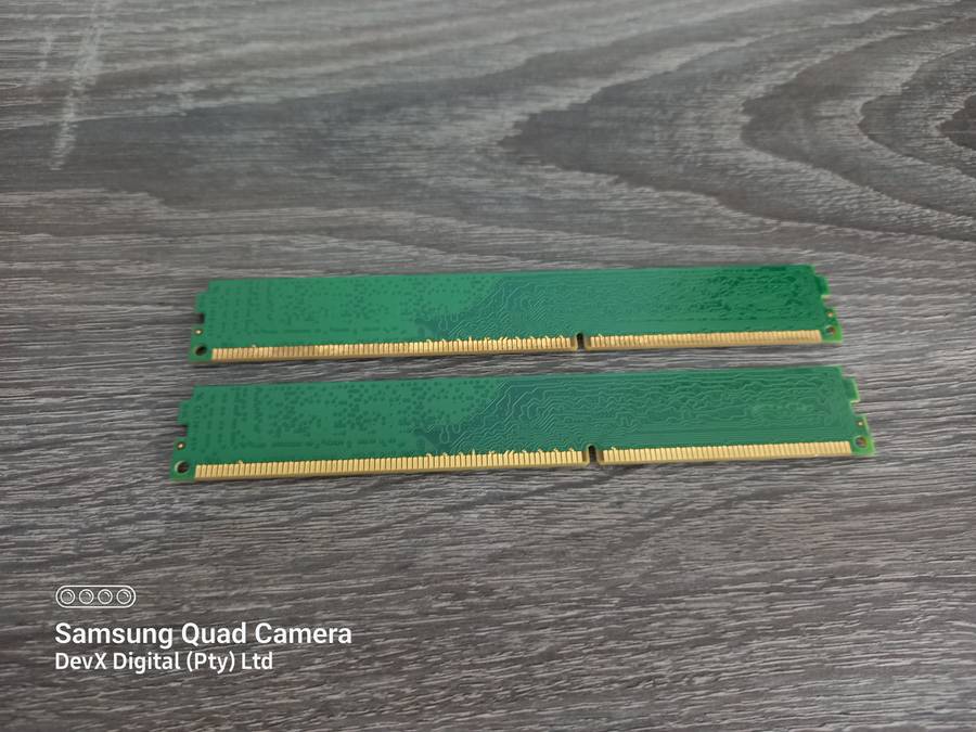 Verified Working - 3GB Total (1GB + 2GB) - Dual Pack Kingston DDR3 Desktop RAM - Combo Deal!